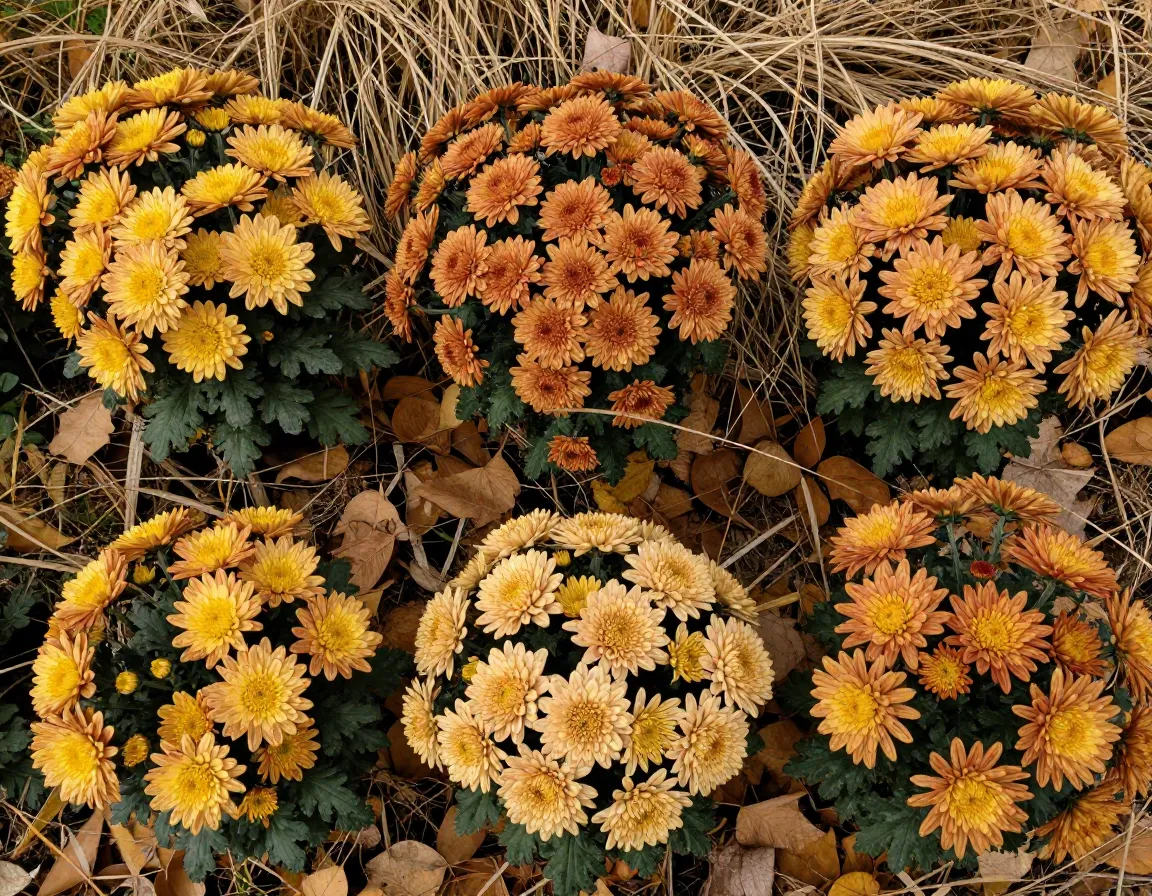 autumn flower collection